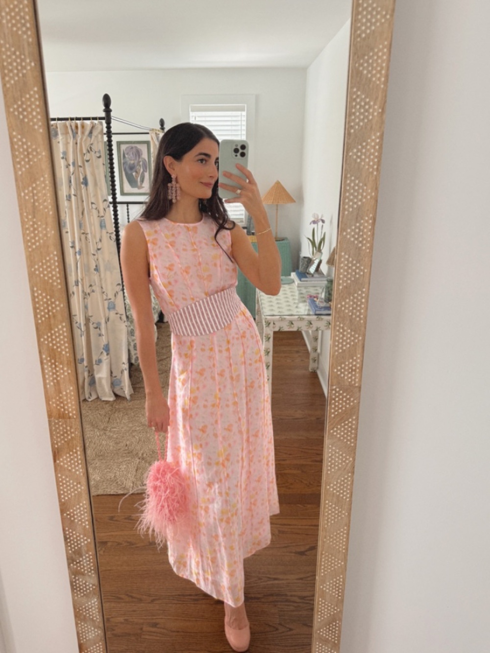 Hill House Home The Leanne Dress - Sunwashed Petals Size SSunwashed Petals / S - Picture 3 of 3